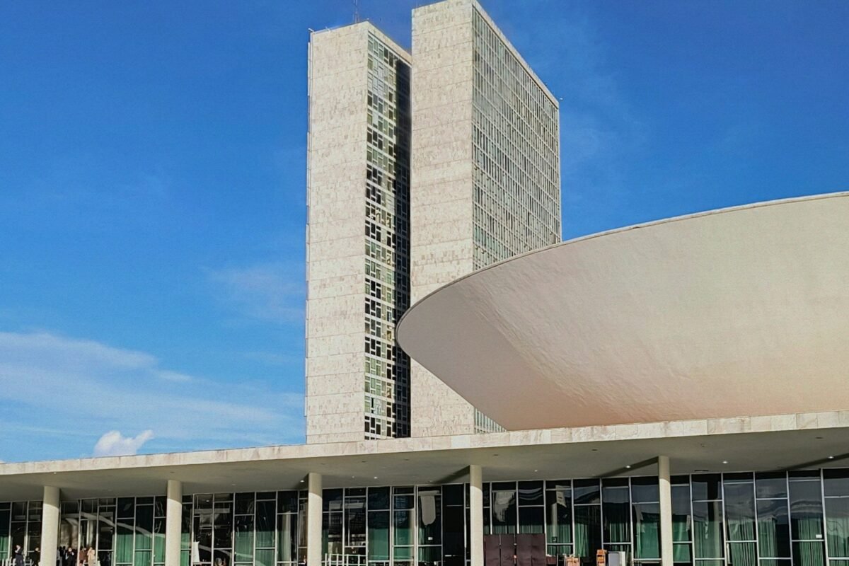 Architecture moderne à Brasília, capitale du Brésil
