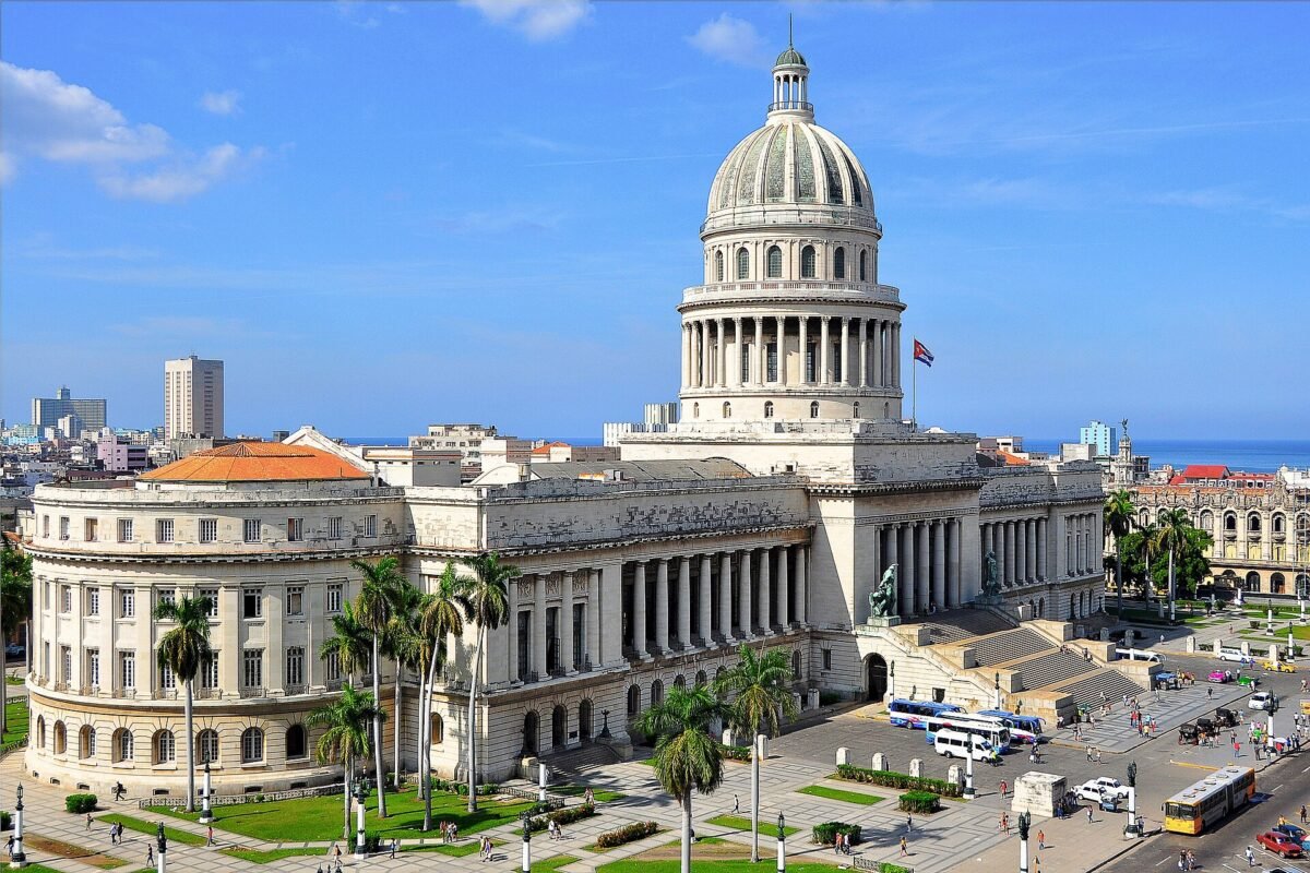 Le Capitole de La Havane, à Cuba